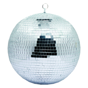 Mirror Ball Sfera specchiata 50 cm con motore