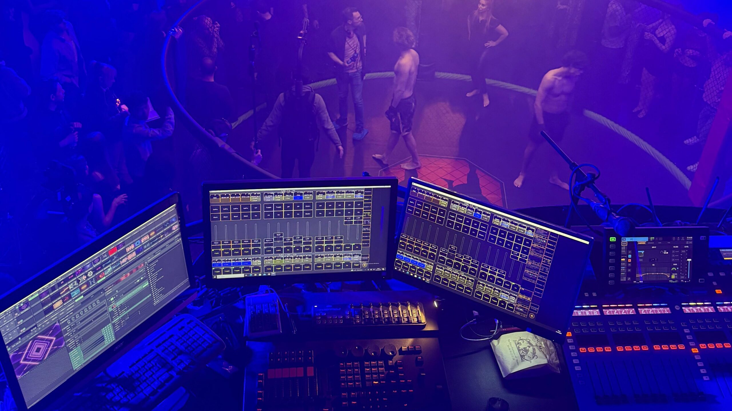 Regia audio luci video per produzione cinematografica